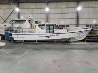 Grandsea 35ft 10.6m Fiberglass Panga Type Fishing Boat for Sale