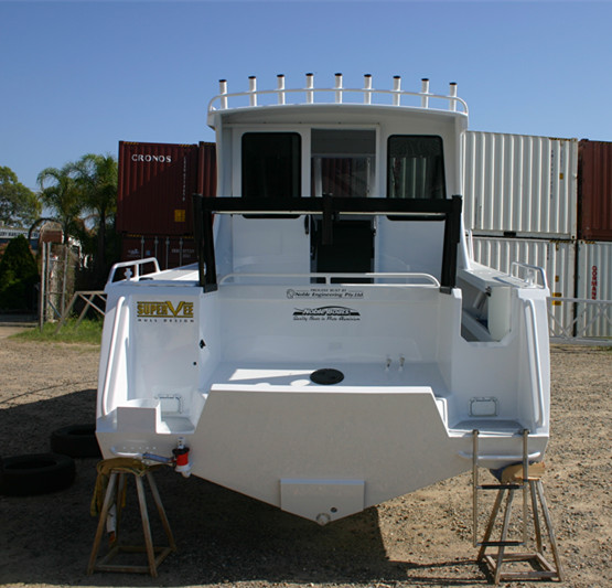 Grandsea 25ft 7.5m Aluminum Cabin Fishing Boat for Sale 
