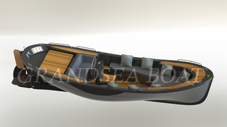 Grandsea 8.6m Inboard Engine Fiberglass Dutch Sloop Boat for sale 