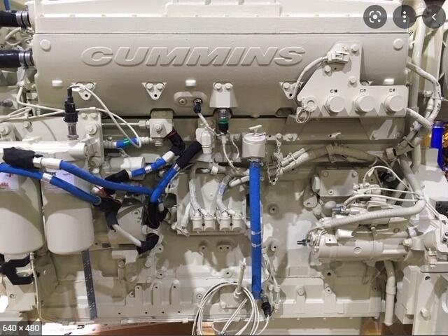 500kw-1000kw Cummins Inboard Marine Engine Model QSK19 Boat Motor For Sale Diesel Inboard Engine